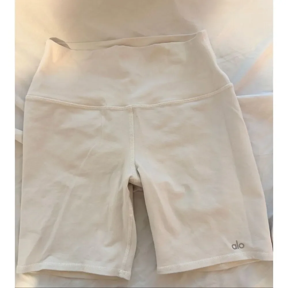 Alo Yoga High Waisted White 5